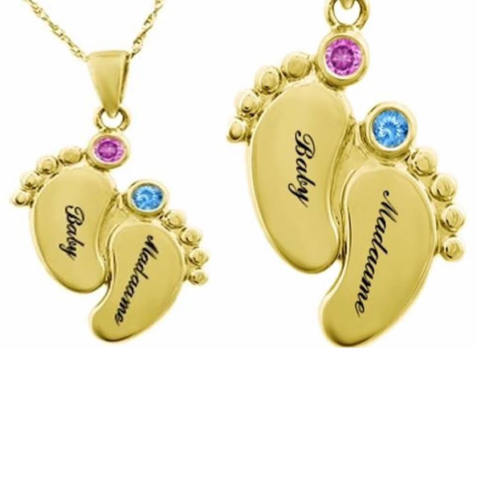 madaame-baby-feet-pendant-1 Madaame Baby Feet Pendant