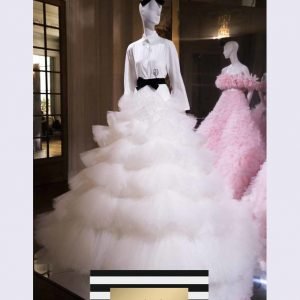 White Haute Couture Dress Gown