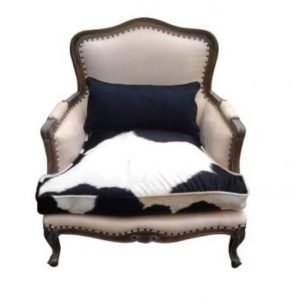Cow Skin Arm Chair