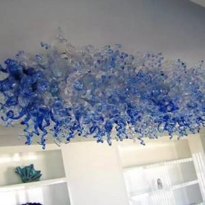 Murano Glass Flower Chandeliers Hand Blown