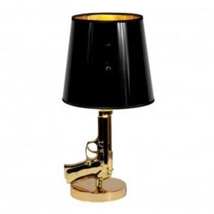 Bedside Golden Gun Table Lamp