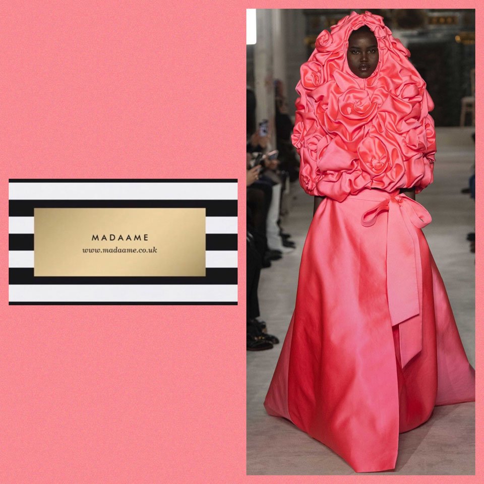 IMG_1571.jpg Satin Rose Haute Couture Gown in Pink with Voluminous Ruffles