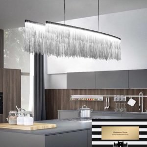 italian silver art chandelier