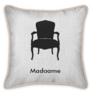 Madaame Silk Feathered Pillow