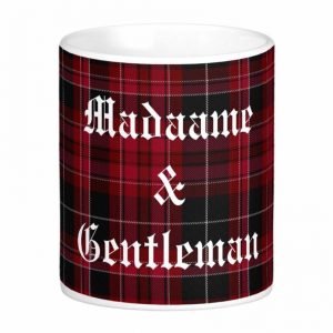 Pride of Wales Tartan Plaid Mug