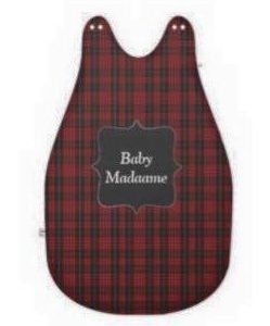 Red Tartan Baby's Sleeping Bag