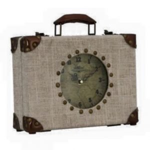 Vintage Hessian Clock Case