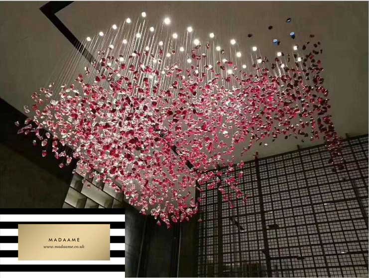 Crystal-Glass-Chandelier-Ceiling-Lamp-Living-Room Crystal Glass Chandelier Ceiling Lamp from Madaame