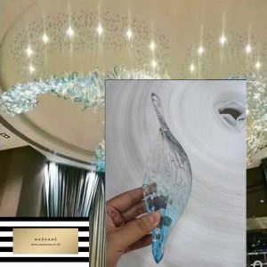 Luxury Art Glass Pendant Chandelier from Madaame