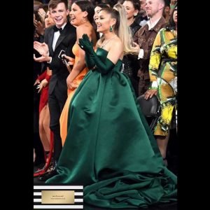 Green Givenchy Haute Couture Dress
