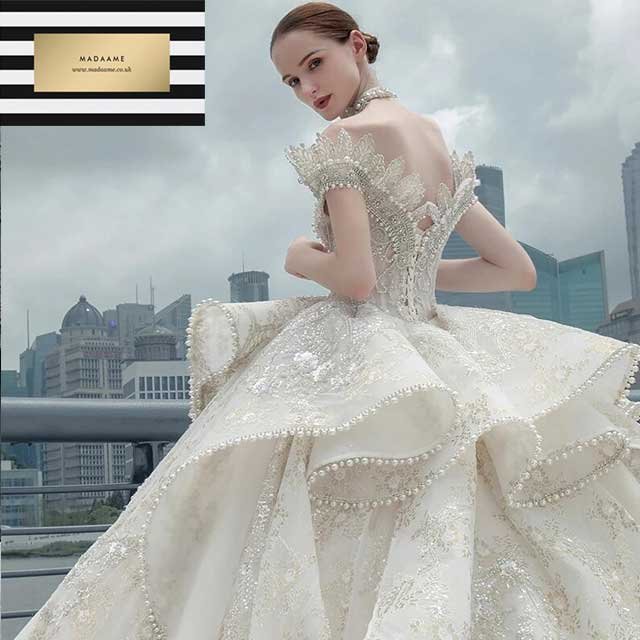 Gorgeous-Dubai-Arabic-Luxury-Bridal-Gown1b Gorgeous Dubai Arabic Luxury Bridal Gown