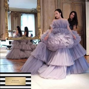 Lavender Tulle Dress