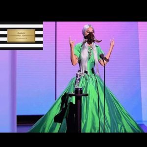 Lady Gaga Christopher John Rogers Gown